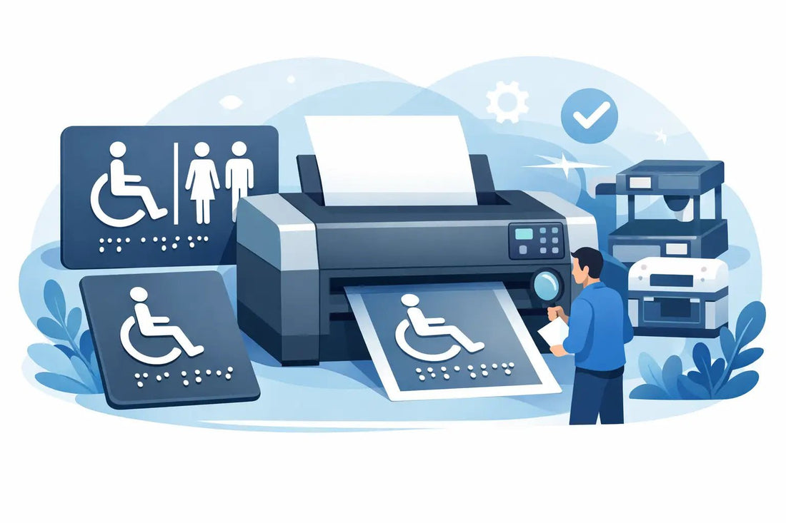 Choosing an ADA Braille Signage Printer - Artisjet Scandinavia