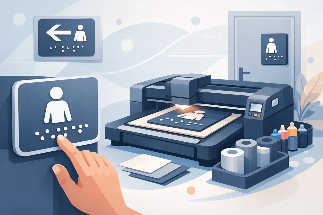 How to Print Braille Signage That Lasts - Artisjet Scandinavia