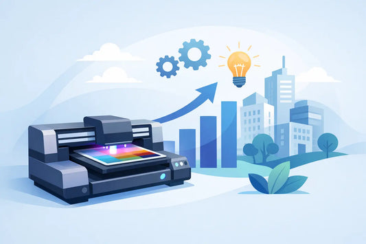 Compact UV Flatbed Printer for Smart Growth